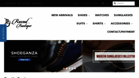 What Russulboutique.com website looked like in 2018 (5 years ago)