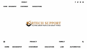 What Rtechsupport.org website looked like in 2018 (5 years ago)