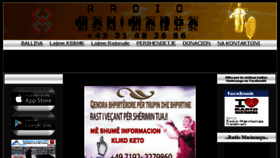What Radiomarimanga.com website looked like in 2018 (5 years ago)