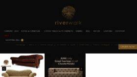 What Riverwalkfurniture.co.za website looked like in 2018 (5 years ago)