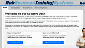 What Robswansonsupport.com website looked like in 2018 (5 years ago)