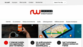 What Revue-webmaster.fr website looked like in 2018 (5 years ago)