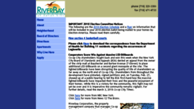 What Riverbaycorp.com website looked like in 2018 (5 years ago)