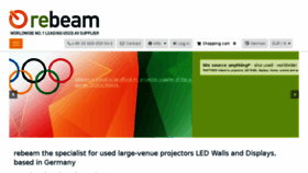 What Rebeam-shop.com website looked like in 2018 (5 years ago)