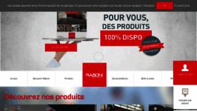 What Raboni.fr website looked like in 2018 (5 years ago)