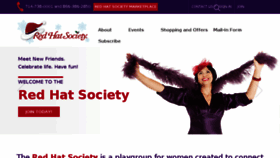 What Redhatsociety.com website looked like in 2018 (5 years ago)