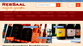 What Rebsaal.de website looked like in 2018 (5 years ago)