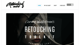 What Retouchingtools.com website looked like in 2018 (5 years ago)