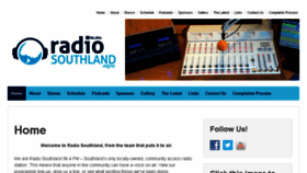 What Radiosouthland.org.nz website looked like in 2018 (5 years ago)