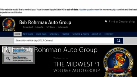 What Rohrman.com website looked like in 2018 (5 years ago)