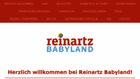What Reinartz-babyland.de website looked like in 2018 (5 years ago)