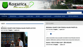 What Rogatica.com website looked like in 2018 (5 years ago)