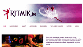 What Ritmik.be website looked like in 2018 (5 years ago)