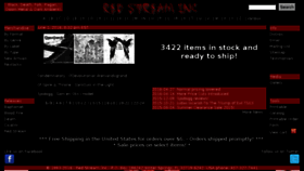 What Redstream.org website looked like in 2018 (5 years ago)