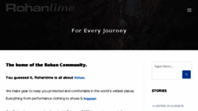 What Rohantime.com website looked like in 2018 (5 years ago)