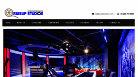 What Ruislipstudios.com website looked like in 2018 (5 years ago)