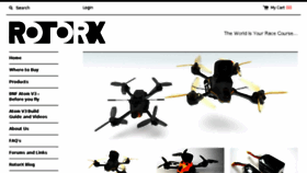 What Rotorxracing.com website looked like in 2018 (5 years ago)