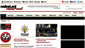 What Rozbrat.org website looked like in 2018 (7 years ago)