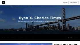 What Ryanxcharlestimes.com website looked like in 2018 (5 years ago)