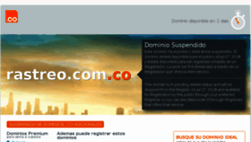 What Rastreo.com.co website looked like in 2018 (5 years ago)