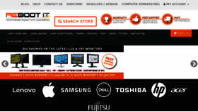 What Rebootit.com.au website looked like in 2018 (5 years ago)