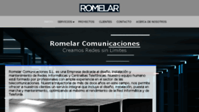 What Romelar.es website looked like in 2018 (5 years ago)