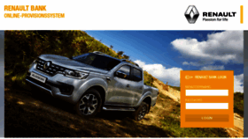What Renaultbank-onlineprovision.de website looked like in 2018 (8 years ago)