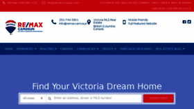 What Remax-camosun-victoria-bc.com website looked like in 2018 (5 years ago)