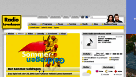 What Radio-leverkusen.de website looked like in 2018 (5 years ago)