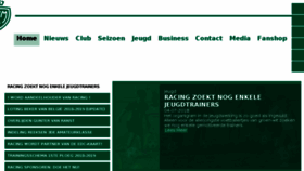 What Racingmechelen.be website looked like in 2018 (5 years ago)