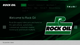 What Rockoil.co.uk website looked like in 2018 (5 years ago)