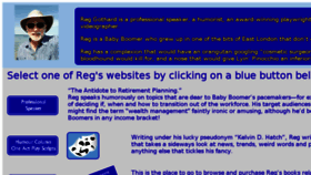 What Reggothard.com website looked like in 2018 (5 years ago)