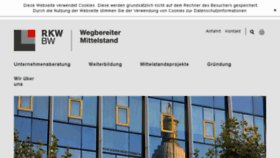What Rkw-bw.de website looked like in 2018 (5 years ago)