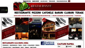 What Restaurantecluj.info website looked like in 2018 (5 years ago)