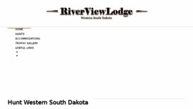 What River-view-lodge.com website looked like in 2018 (5 years ago)
