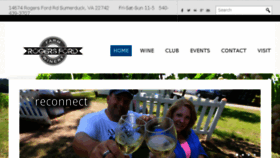 What Rogersfordwine.com website looked like in 2018 (5 years ago)