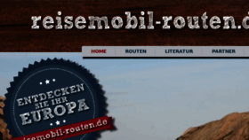 What Reisemobil-routen.de website looked like in 2018 (5 years ago)
