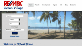 What Remax-oceanvillage-cr.com website looked like in 2018 (5 years ago)