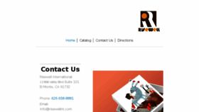 What Risewellint.com website looked like in 2018 (5 years ago)