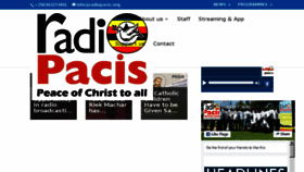 What Radiopacis.org website looked like in 2018 (5 years ago)