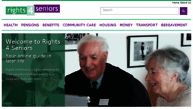 What Rights4seniors.net website looked like in 2018 (5 years ago)