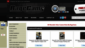What Ragecams.com website looked like in 2018 (5 years ago)