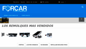 What Remolquesforcar.com website looked like in 2018 (5 years ago)