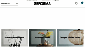 What Reformasthlm.se website looked like in 2018 (5 years ago)