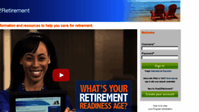 What Road2retirement.org website looked like in 2018 (5 years ago)