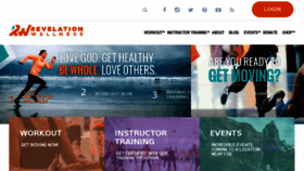 What Revelationwellness.org website looked like in 2018 (7 years ago)