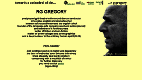 What Rggregory.com website looked like in 2018 (5 years ago)
