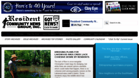 What Residentnews.net website looked like in 2018 (5 years ago)
