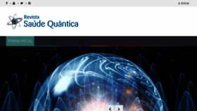 What Revistasaudequantica.com.br website looked like in 2018 (5 years ago)