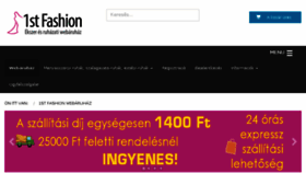 What Ruha-ekszer.hu website looked like in 2018 (7 years ago)